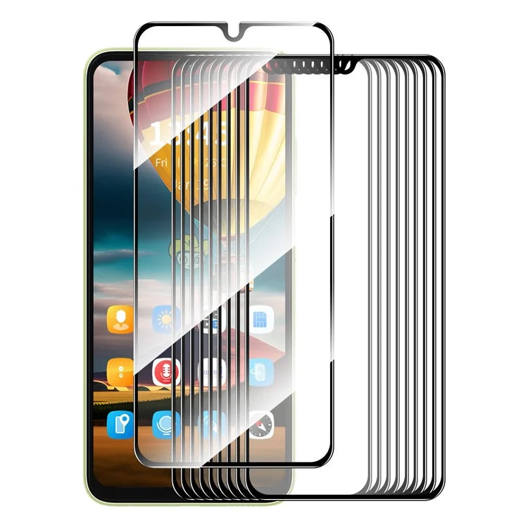ENKAY HAT PRINCE 10Pcs for vivo Y100 5G High Aluminium-silicon Glass Screen Protector 0.26mm 2.5D