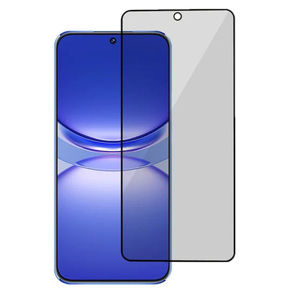 For Huawei nova 12s 4G / nova 11 / nova 12 Lite 4G Anti-Spy Tempered Glass Screen Protector Full Glue Silk Printing Film