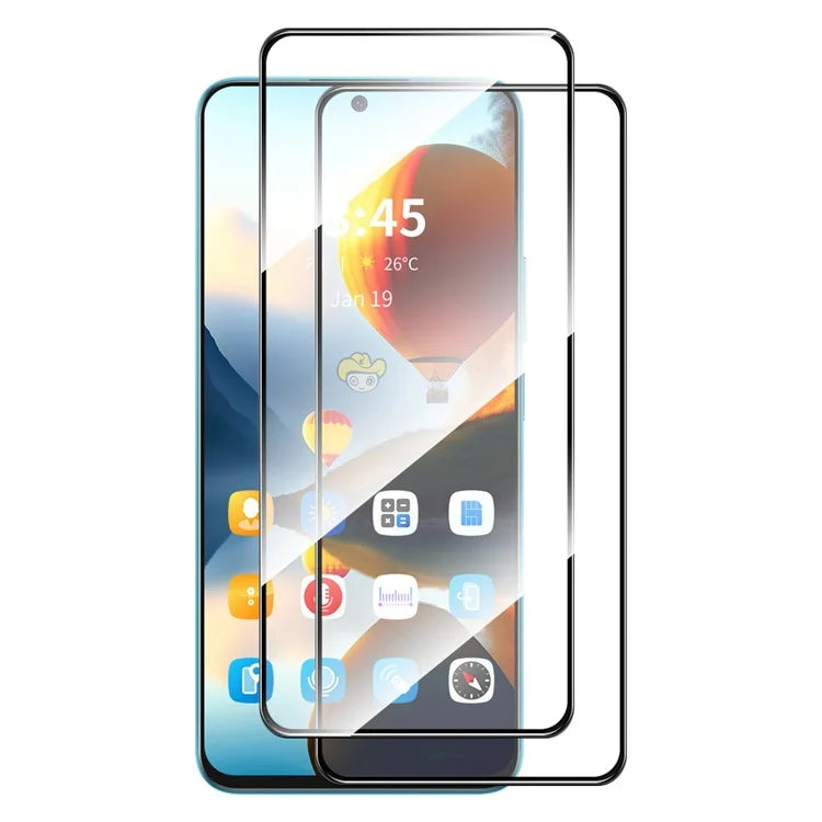 ENKAY HAT PRINCE 2Pcs for OnePlus 10T 5G / Ace Pro 5G Screen Protector Ultra Clear 9H High Aluminium-silicon Glass Film