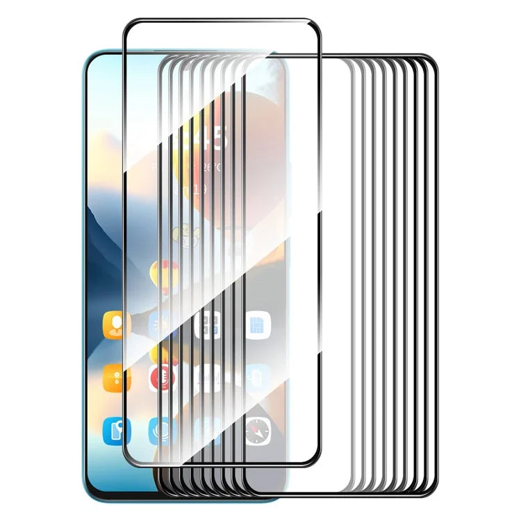 ENKAY HAT PRINCE 10Pcs for Motorola Moto G32 4G Screen Protector Ultra Clear 0.26mm High Aluminium-silicon Glass Film