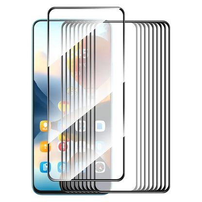 ENKAY HAT PRINCE 10Pcs for Motorola Moto G Power (2024) Silk Printing Screen Protector 0.26mm 9H 2.5D Film