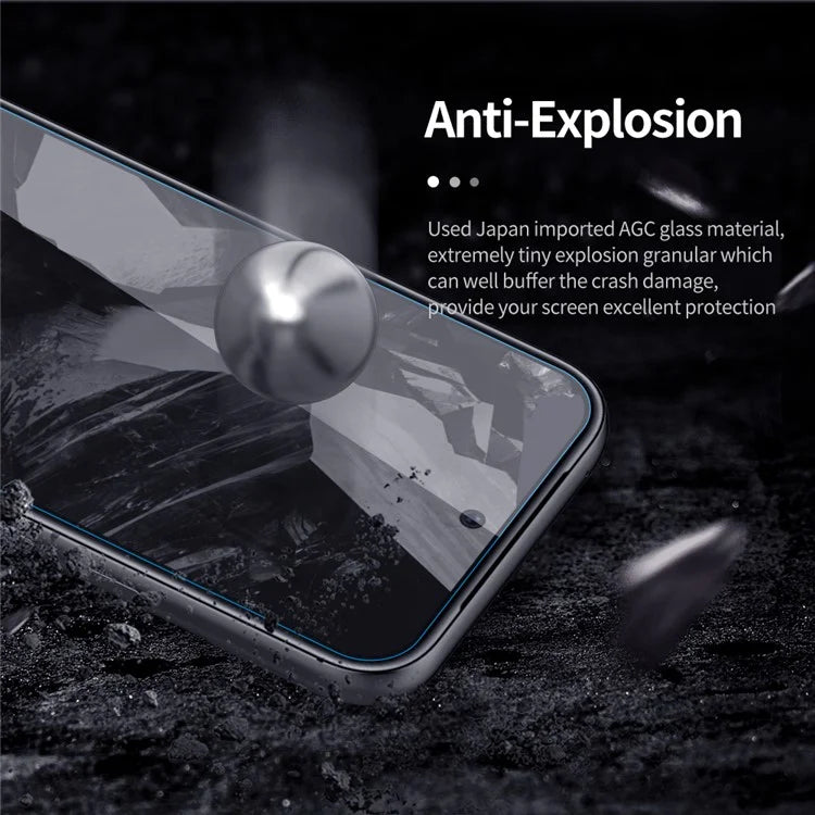 NILLKIN H+Pro for Google Pixel 8a Screen Protector 9H Anti-Scratch AGC Glass Film