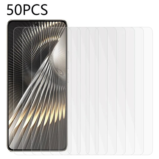 50Pcs For Xiaomi Redmi Turbo 3 5G / Poco F6 5G Screen Protector 0.3mm 2.5D Tempered Glass High Clarity Protective Film
