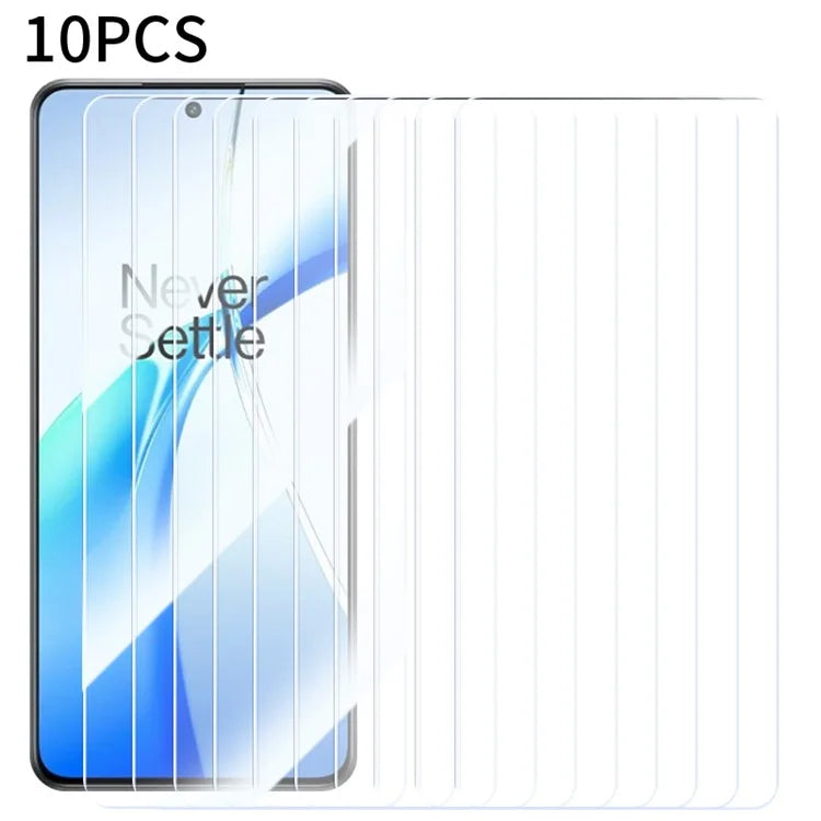 RURIHAI 10Pcs For OnePlus Nord CE4 5G Screen Protector Anti-Shatter High Aluminium-silicon Glass 2.5D Film