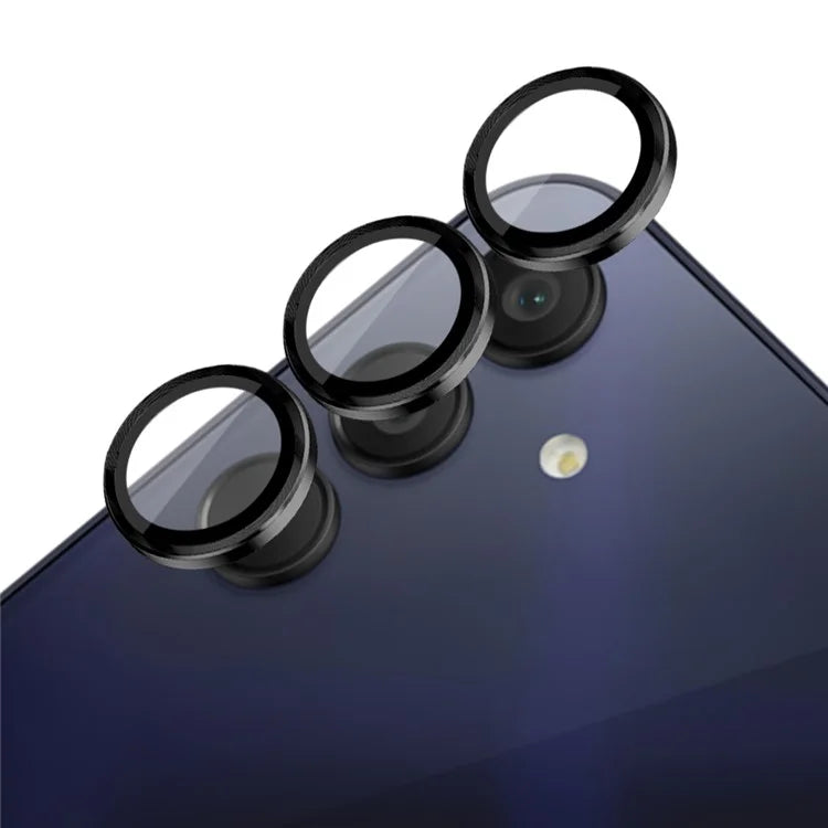 NORTHJO 1 Set For Samsung Galaxy A15 4G Camera Lens Protector Metal Frame + Tempered Glass Lens Film