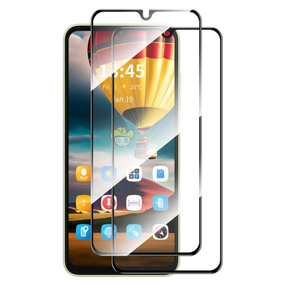 ENKAY HAT PRINCE 2Pcs for Samsung Galaxy F15 5G / M15 5G Full Screen Protector Silk Printing 0.26mm 9H Hardness Film