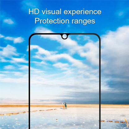 AMORUS 2Pcs For Samsung Galaxy M15 5G Tempered Glass Screen Protector Silk Printing 9H Film