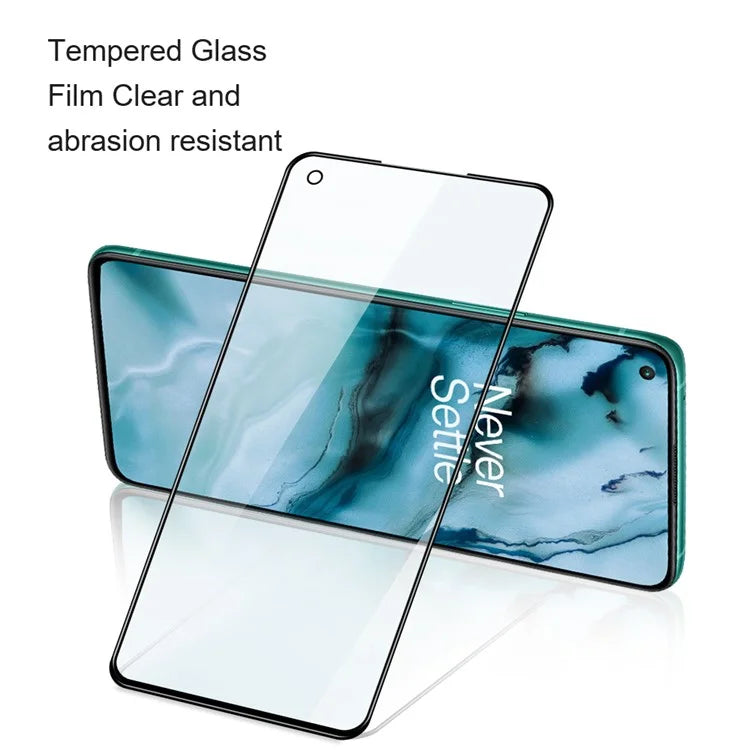 AMORUS For OnePlus Nord 3 5G / Ace 3 5G / Ace 2V / Ace 3V 5G Tempered Glass Screen Protector Silk Printing