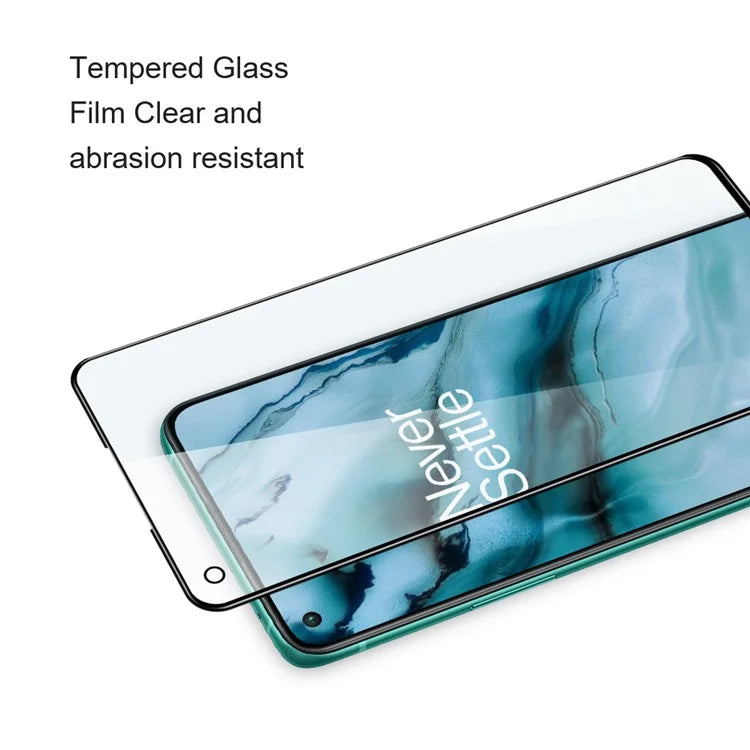 AMORUS For OnePlus Nord 3 5G / Ace 3 5G / Ace 2V / Ace 3V 5G Tempered Glass Screen Protector Silk Printing