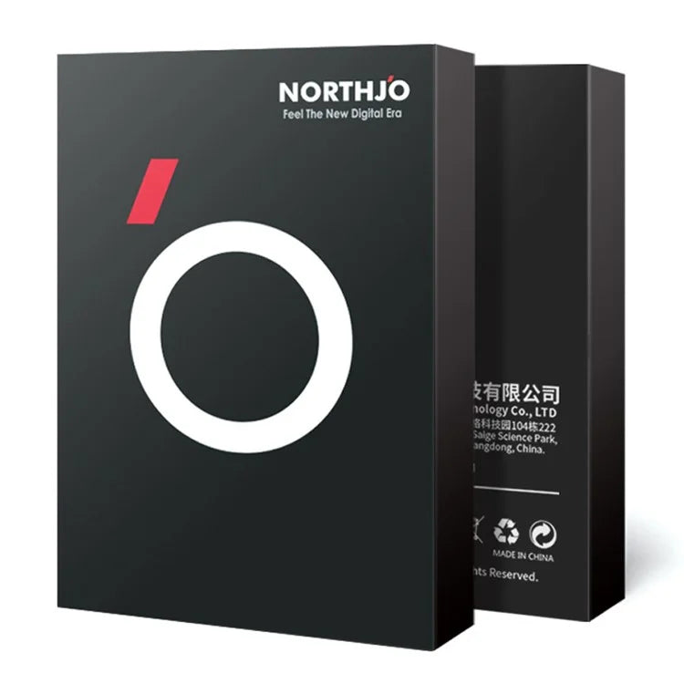 NORTHJO 1 Set For Xiaomi Redmi Note 13 4G Camera Lens Protector Tempered Glass+Metal Ring Lens Film