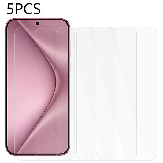 5Pcs  /  Set For Huawei Pura 70 Film High Clarity Tempered Glass 2.5D Screen Protector Cell Phone Accessories Wholesale