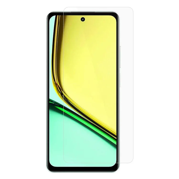 AMORUS For Realme 12 Lite 4G High Aluminum-silicon Glass Screen Protector 2.5D Arc Edge 9H Screen Film