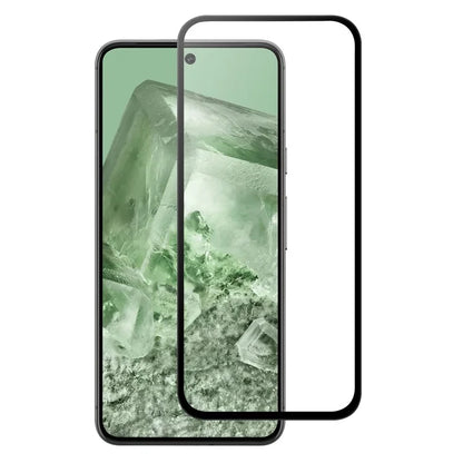 For Google Pixel 8a Screen Film  Black Edge AGC Glass HD Clear Screen Protector