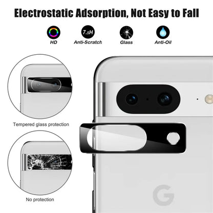 For Google Pixel 8a Camera Lens Protector 9H Tempered Glass Rear Lens Film