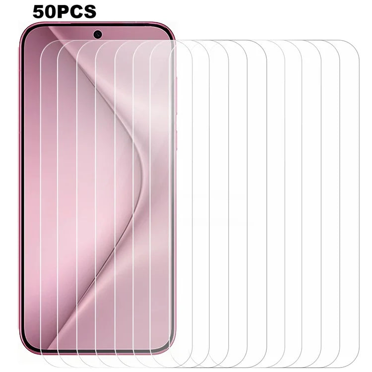 50PCS For Huawei Pura 70 Screen Protector Clear Scratch-proof Tempered Glass Screen Film