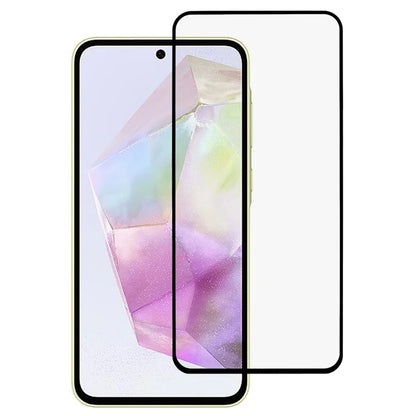 For Samsung Galaxy A55 5G Screen Protector Full Coverage Silk Printing Tempered Glass Film 20D Thickness