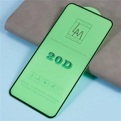 For Samsung Galaxy A55 5G Screen Protector Full Coverage Silk Printing Tempered Glass Film 20D Thickness