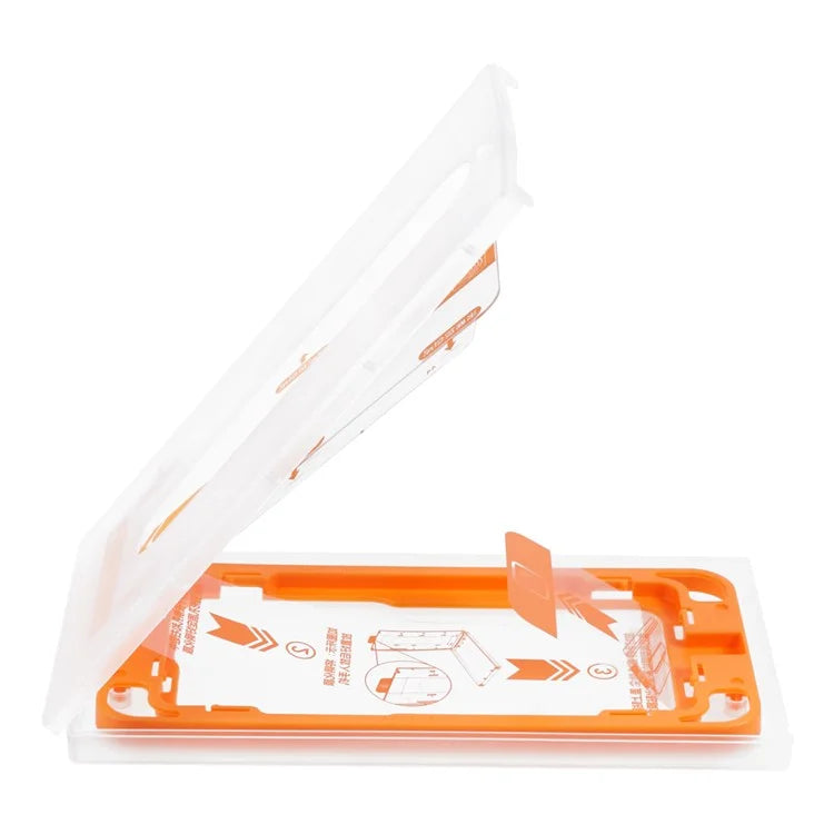 100PCS For Samsung Galaxy S24+ Screen Protector Clear Tempered Glass Anti-explosion Film with Dust Chamber