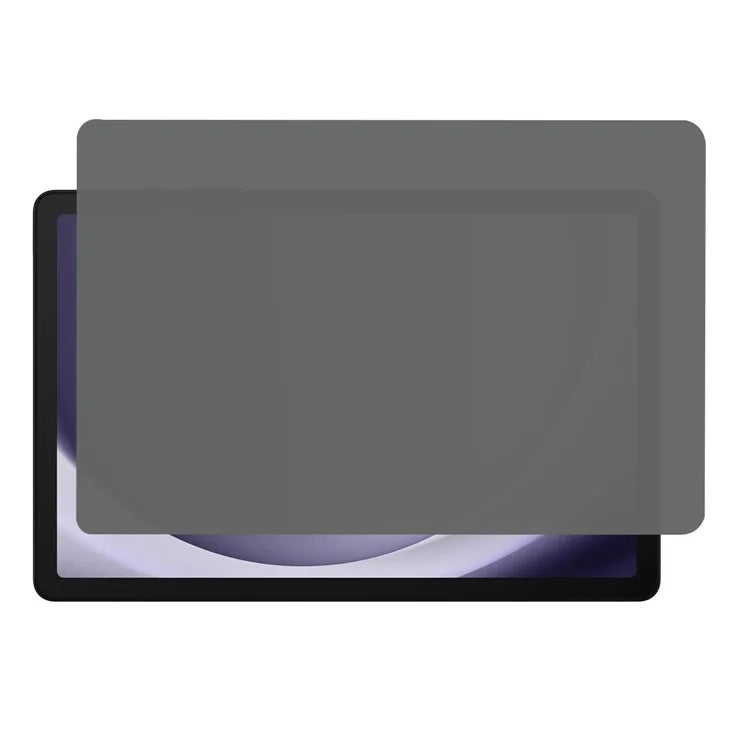 For Samsung Galaxy Tab A9+ Screen Protector 0.3mm Arc Edge Full Covering Anti-Spy Tempered Glass Film