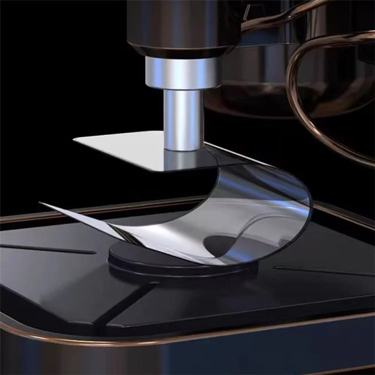 For iPhone 15 Pro Full Screen Protector HD Clear PET Film with Easy Installation Tool
