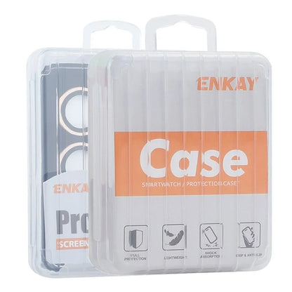 ENKAY HAT PRINCE For Samsung Galaxy S24 AR Clear Camera Lens Protector Metal Ring Lens Guard