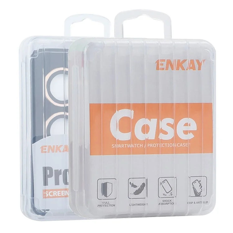 ENKAY HAT PRINCE For Samsung Galaxy S23 Ultra Camera Lens Film AR Clear Glitter Metal Ring Rear Lens Guard
