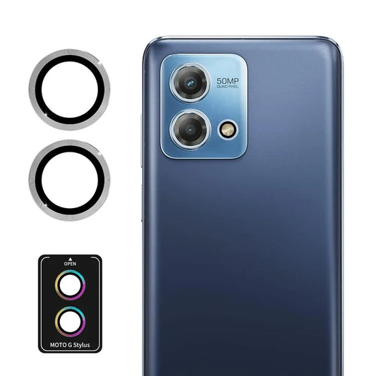 ENKAY HAT PRINCE For Motorola Moto G Stylus 5G (2023) Metal Ring Camera Lens Protector Lens Guard