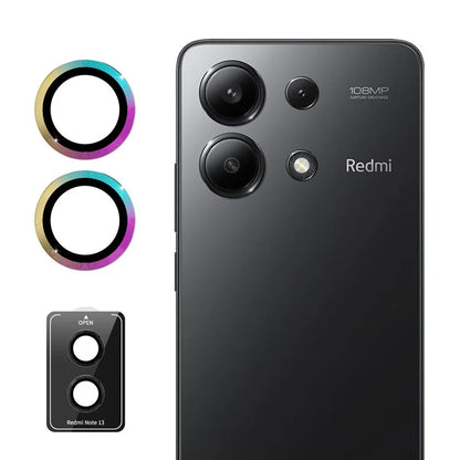 ENKAY HAT PRINCE For Xiaomi Redmi Note 13 5G Clear Lens Guard Metal Ring Camera Lens Protector