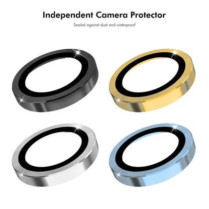 ENKAY HAT PRINCE For Xiaomi Redmi Note 13 Pro 4G / Poco M6 Pro 4G Camera Lens Protector Metal Ring Lens Guard