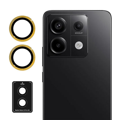 ENKAY HAT PRINCE For Xiaomi Redmi Note 13 Pro 4G / Poco M6 Pro 4G Camera Lens Protector Metal Ring Lens Guard