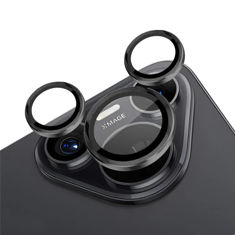 NORTHJO 1 Set For Huawei Pura 70 Camera Lens Protector Tempered Glass+Metal Ring Lens Guard