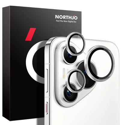 NORTHJO 1 Set For Huawei Pura 70 Camera Lens Protector Tempered Glass+Metal Ring Lens Guard