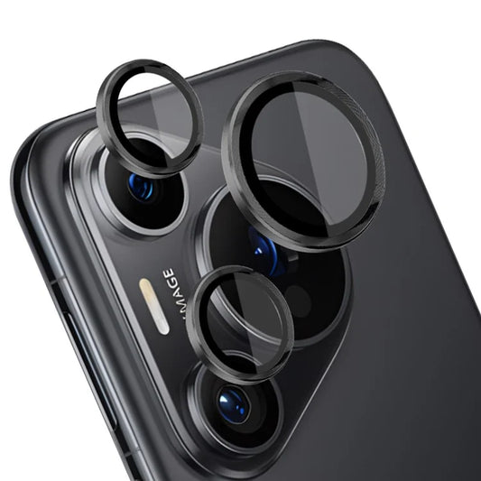 NORTHJO 1 Set For Huawei Pura 70 Pro / 70 Pro+ Camera Lens Flim+Tempered Glass+Metal Ring Lens Protector