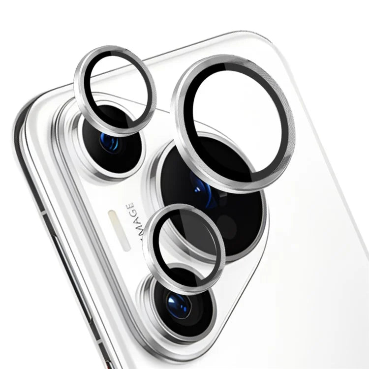 NORTHJO 1 Set For Huawei Pura 70 Pro / 70 Pro+ Camera Lens Flim+Tempered Glass+Metal Ring Lens Protector