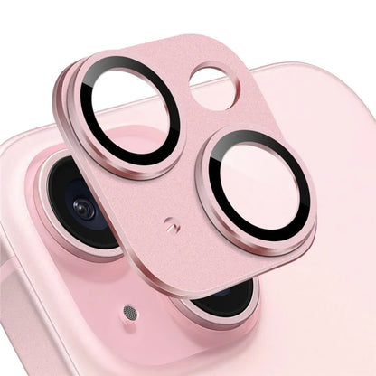 NORTHJO For iPhone 15 Plus / 15 Camera Lens Protector Matte Plate Integrated Aluminum Alloy Lens Film