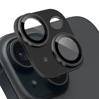 NORTHJO For iPhone 15 Plus / 15 Camera Lens Protector Matte Plate Integrated Aluminum Alloy Lens Film