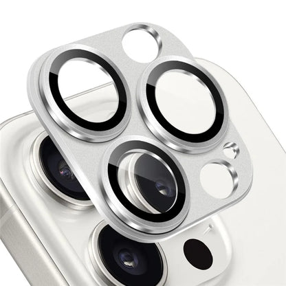 NORTHJO For iPhone 15 Pro / 15 Pro Max Camera Lens Protector Matte Metal + Tempered Glass Integrated Lens Film