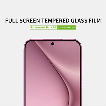 PINWUYO JK Series-2 for Huawei Pura 70 Screen Protector High Aluminum-silicon Glass Impact-Protection Film