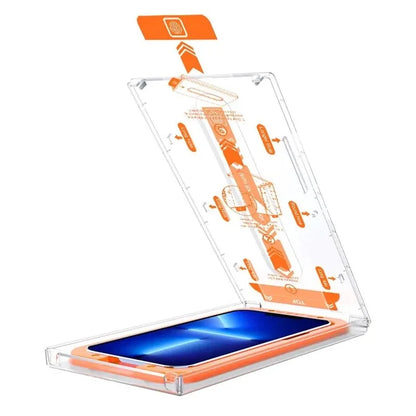 For iPhone 15 Plus Tempered Glass Full Screen Protector with Installation Tool