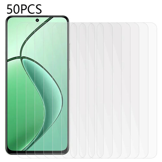 50PCS For Realme C65 5G Clear Tempered Glass Screen Protector 2.5D 0.3mm Screen Film