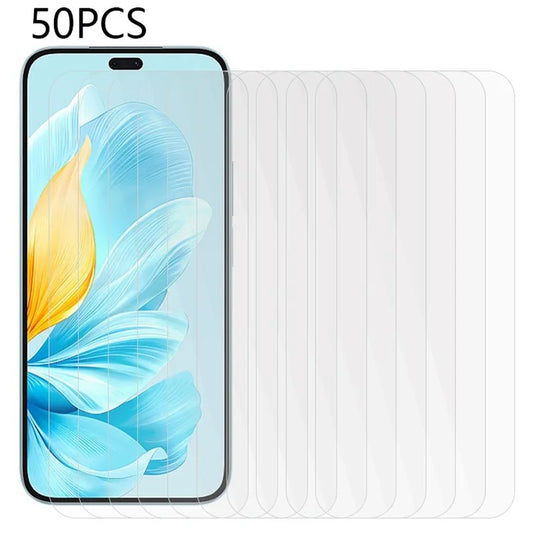 50PCS For Honor 200 Lite Clear Tempered Glass Screen Protector 2.5D 0.3mm Wholesale Phone Screen Film