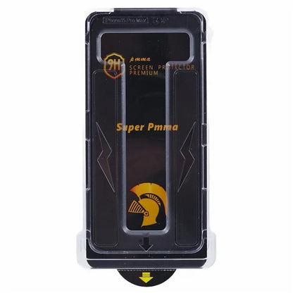 For iPhone 15 Pro Privacy Screen Protector Full Coverage PET Film with Easy Installation Tool