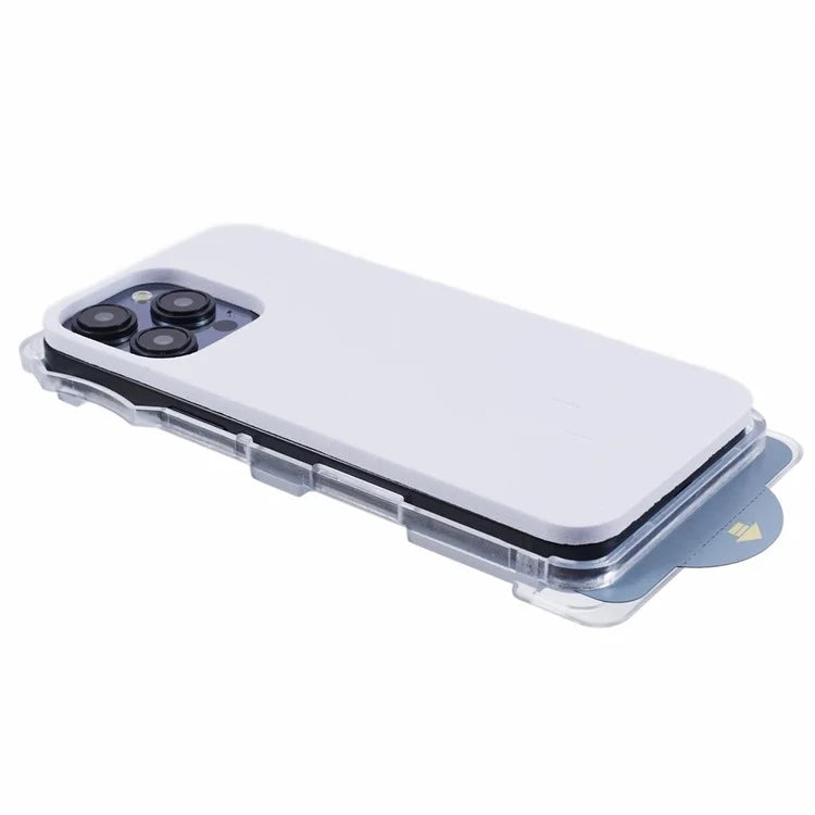 For iPhone 15 Pro Privacy Screen Protector Full Coverage PET Film with Easy Installation Tool