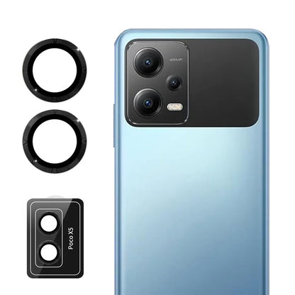 ENKAY HAT PRINCE For Xiaomi Poco X5 5G / Redmi Note 12 5G (India) 1 Set Camera Lens Protector High Alumina Silicon Lens Film
