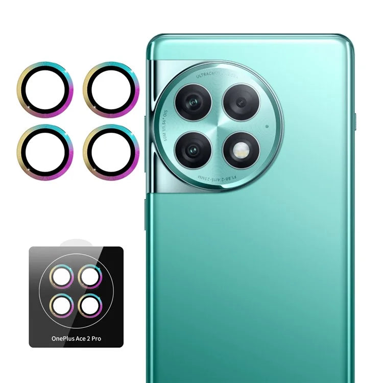 ENKAY HAT PRINCE For OnePlus Ace 2 Pro 5G Camera Lens Cover 1 Set High Alumina Silicon Glass Lens Film
