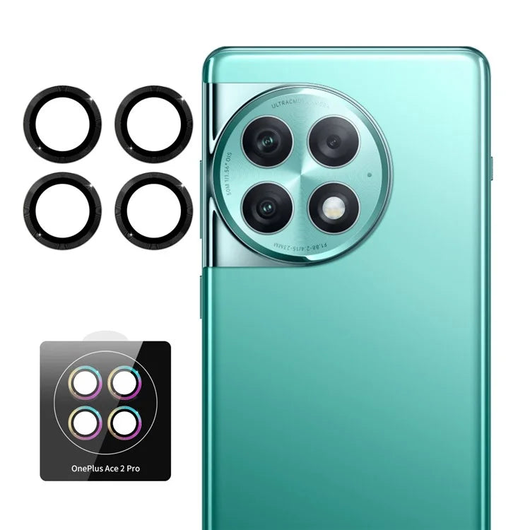 ENKAY HAT PRINCE For OnePlus Ace 2 Pro 5G Camera Lens Cover 1 Set High Alumina Silicon Glass Lens Film