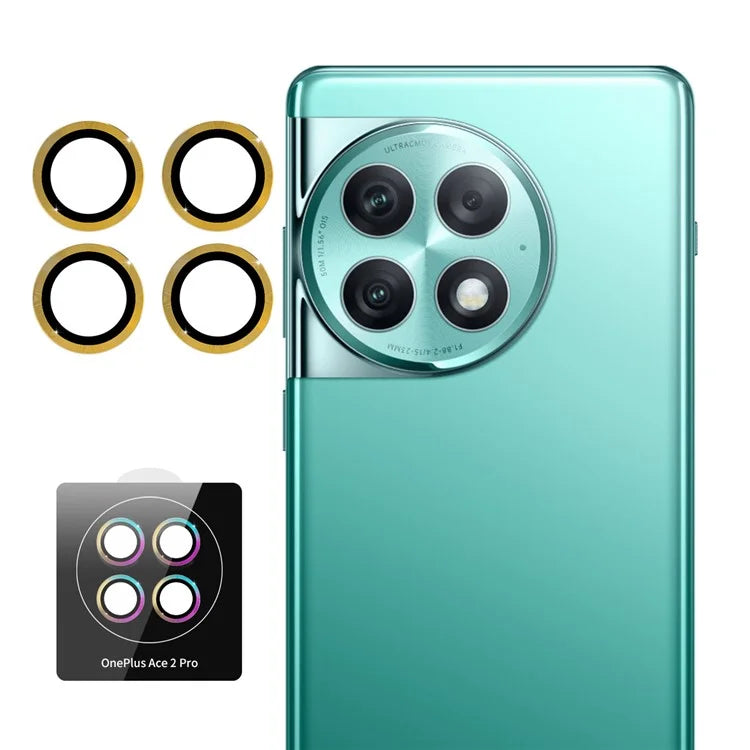 ENKAY HAT PRINCE For OnePlus Ace 2 Pro 5G Camera Lens Cover 1 Set High Alumina Silicon Glass Lens Film