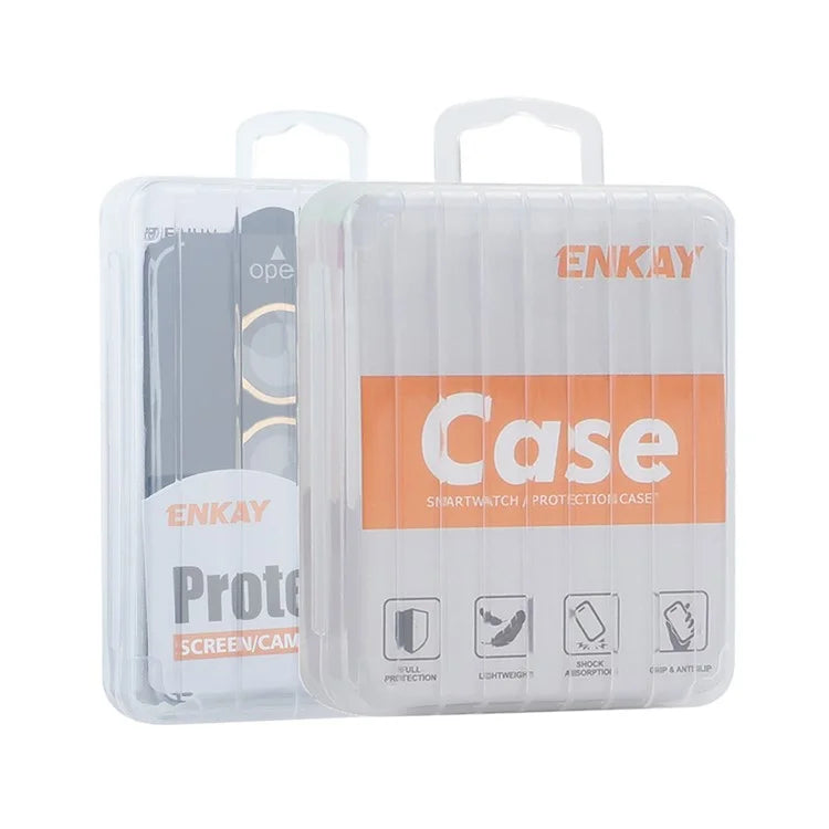 ENKAY HAT PRINCE For vivo Y35 5G 1 Set Camera Lens Protector Tempered Glass Rear Lens Film with Metal Ring