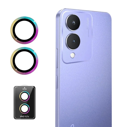ENKAY HAT PRINCE For vivo Y17s 4G Camera Lens Protector Set High Alumina Silicon Glass Lens Film