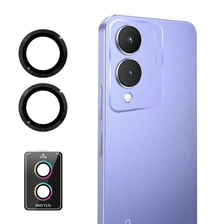 ENKAY HAT PRINCE For vivo Y17s 4G Camera Lens Protector Set High Alumina Silicon Glass Lens Film